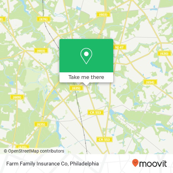 Mapa de Farm Family Insurance Co