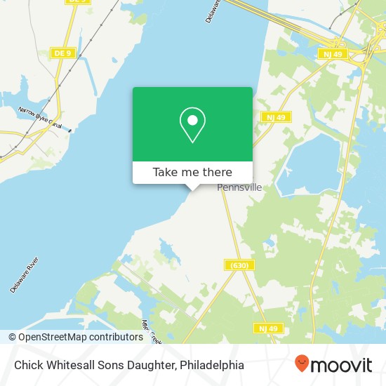 Chick Whitesall Sons Daughter map