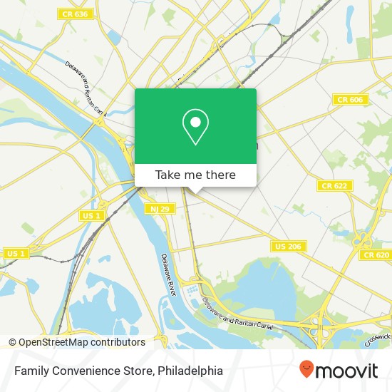 Mapa de Family Convenience Store