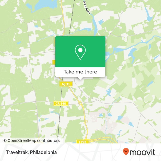 Mapa de Traveltrak