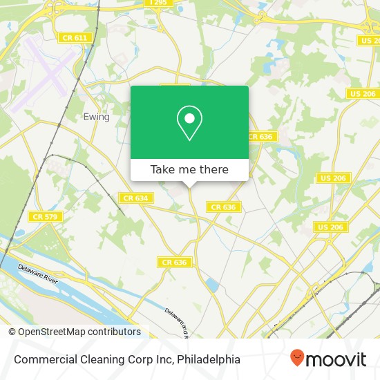 Mapa de Commercial Cleaning Corp Inc