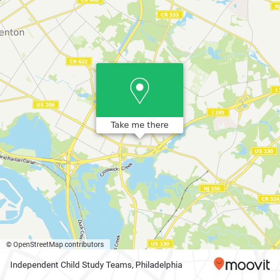 Mapa de Independent Child Study Teams