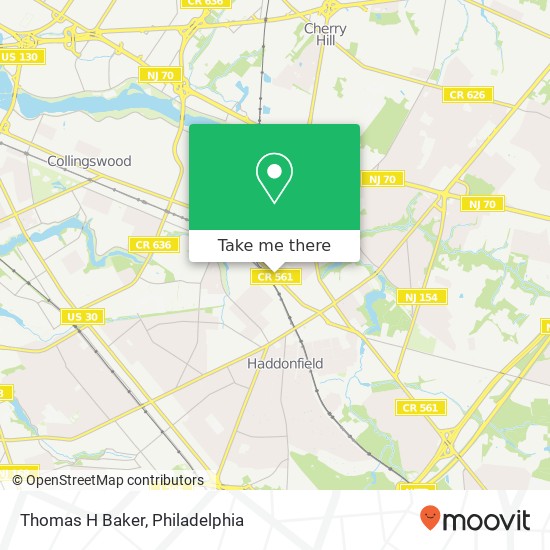 Thomas H Baker map