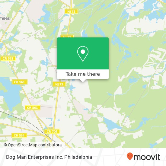 Dog Man Enterprises Inc map
