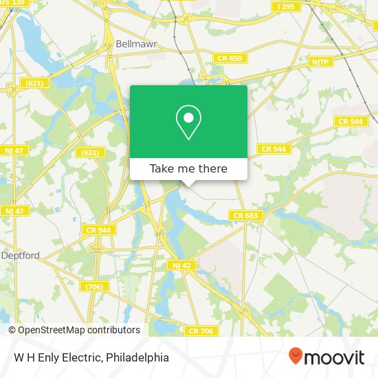 Mapa de W H Enly Electric