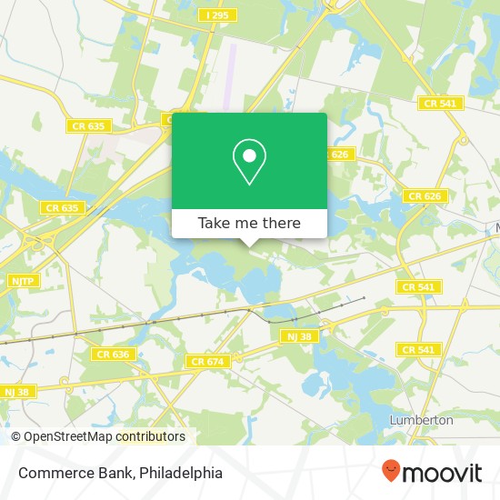 Commerce Bank map