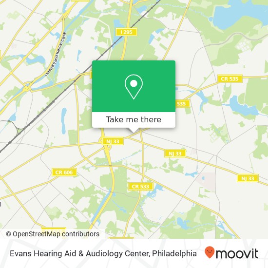 Evans Hearing Aid & Audiology Center map