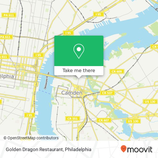 Golden Dragon Restaurant map