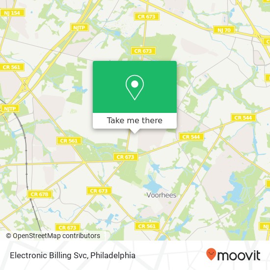 Electronic Billing Svc map