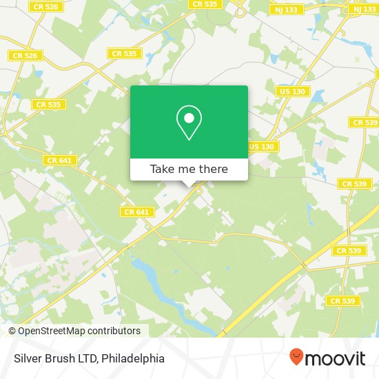 Silver Brush LTD map