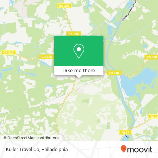 Kuller Travel Co map
