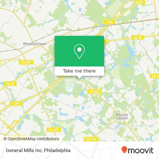 General Mills Inc map