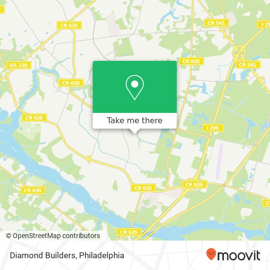 Mapa de Diamond Builders