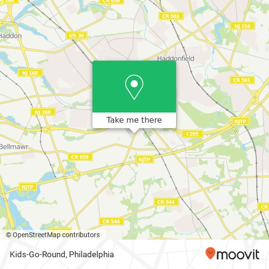Kids-Go-Round map