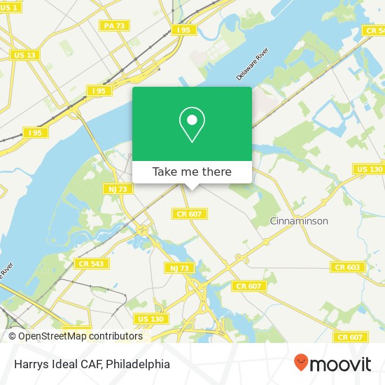 Mapa de Harrys Ideal CAF