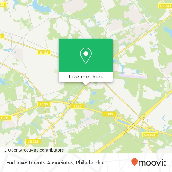 Mapa de Fad Investments Associates