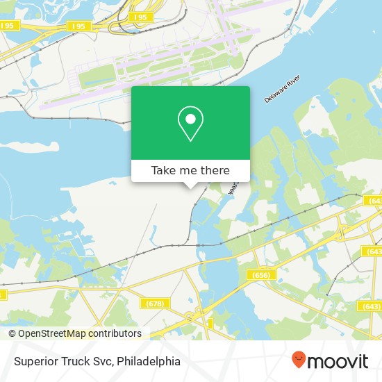 Superior Truck Svc map