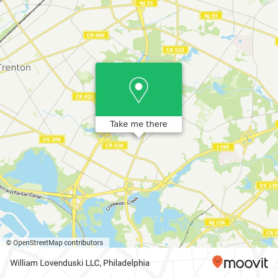 William Lovenduski LLC map