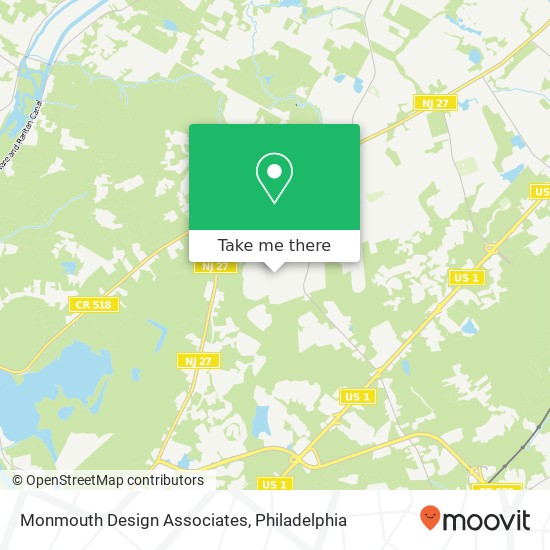 Monmouth Design Associates map