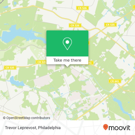 Trevor Leprevost map