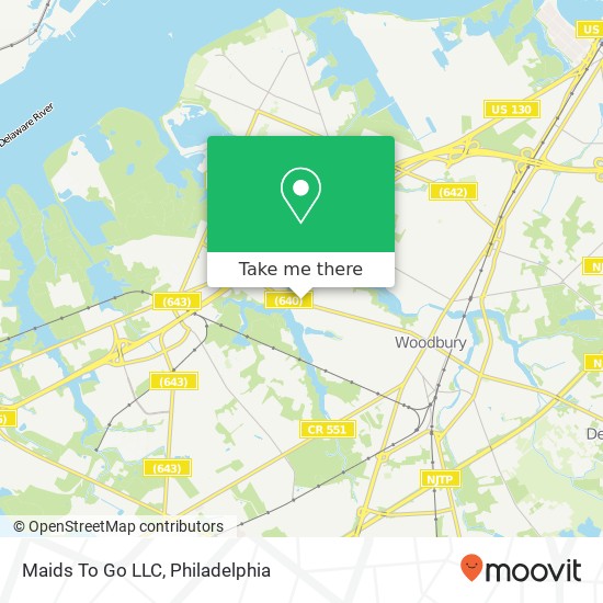 Maids To Go LLC map