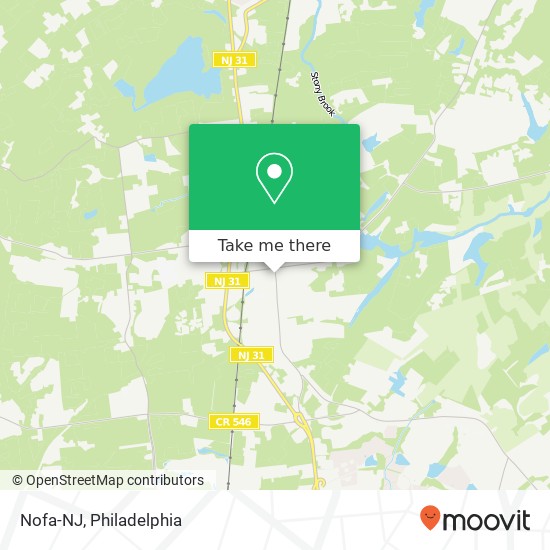 Mapa de Nofa-NJ
