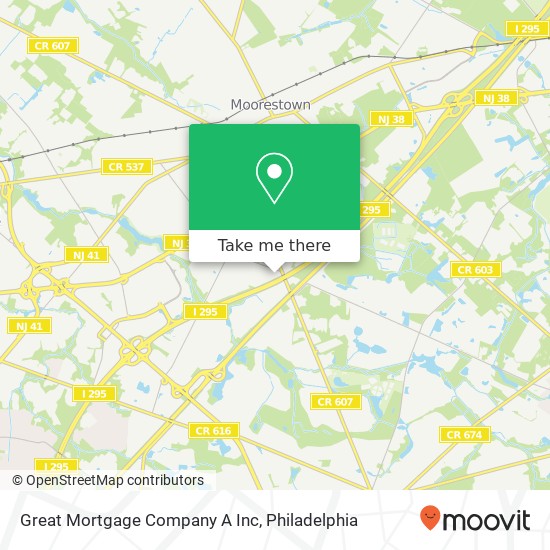 Mapa de Great Mortgage Company A Inc