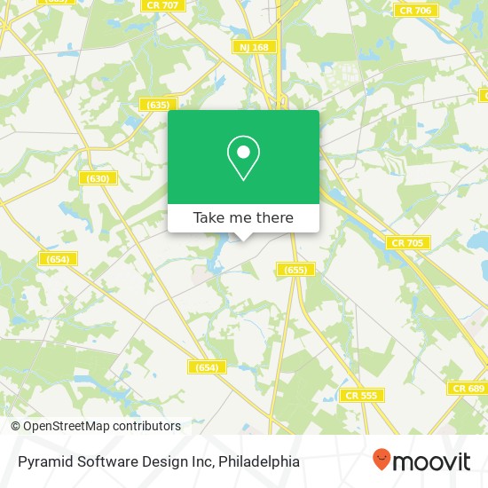 Pyramid Software Design Inc map