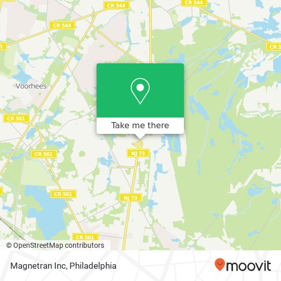 Magnetran Inc map