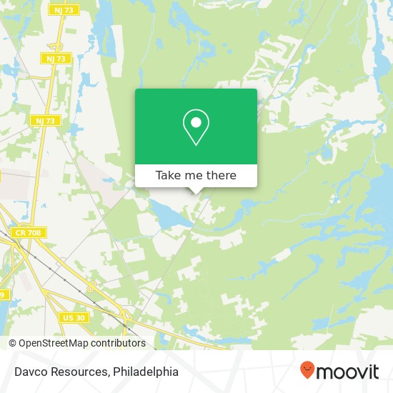 Mapa de Davco Resources