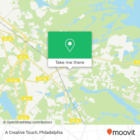 Mapa de A Creative Touch