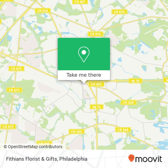 Fithians Florist & Gifts map