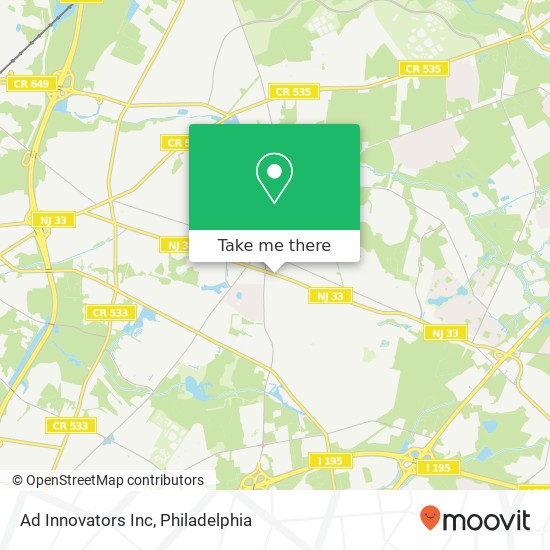 Ad Innovators Inc map