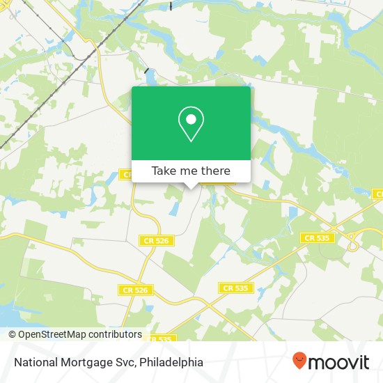 National Mortgage Svc map