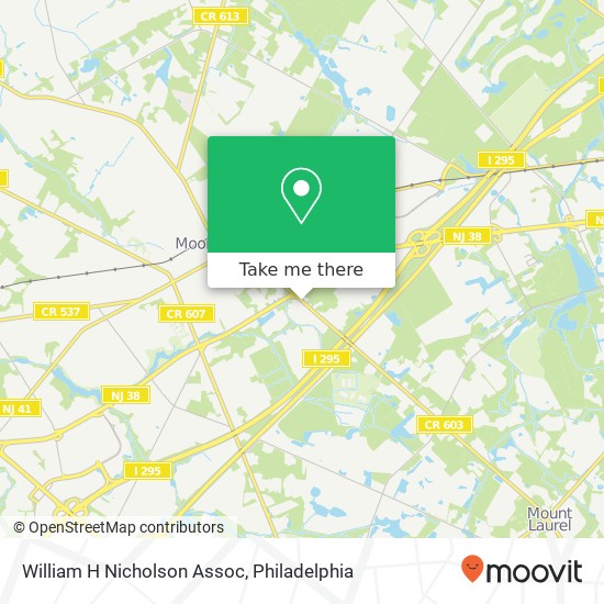 Mapa de William H Nicholson Assoc