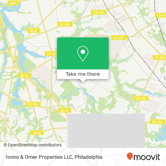 Ionno & Orner Properties LLC map