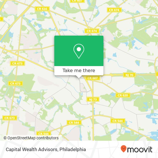 Mapa de Capital Wealth Advisors