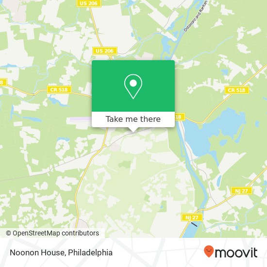 Noonon House map