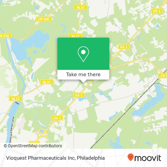 Vioquest Pharmaceuticals Inc map