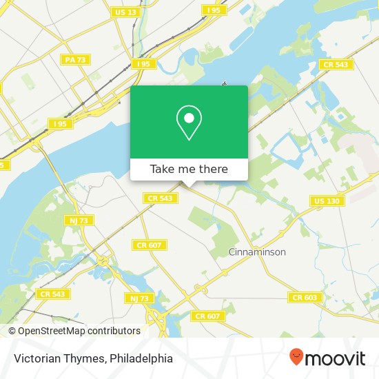 Victorian Thymes map