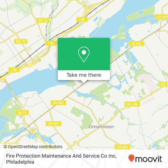 Fire Protection Maintenance And Service Co Inc map