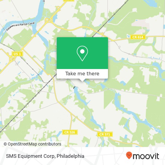 SMS Equipment Corp map