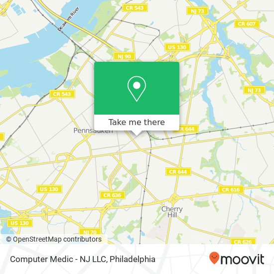 Computer Medic - NJ LLC map