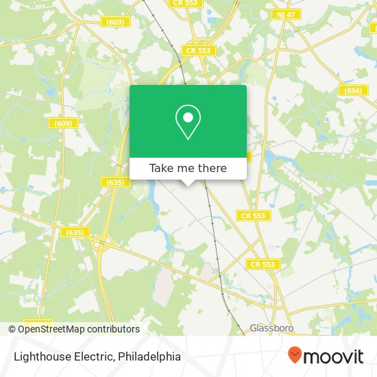 Lighthouse Electric map