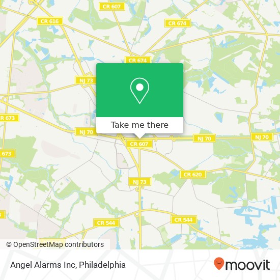 Angel Alarms Inc map