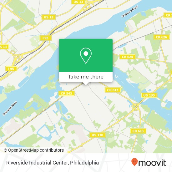 Mapa de Riverside Industrial Center