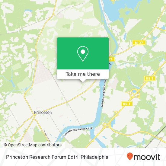 Mapa de Princeton Research Forum Edtrl
