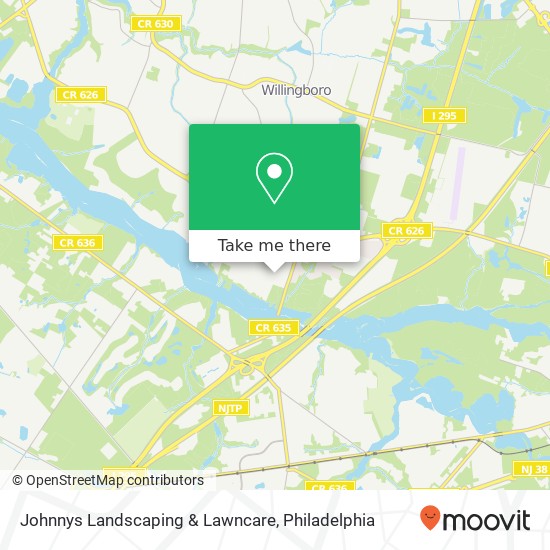 Johnnys Landscaping & Lawncare map