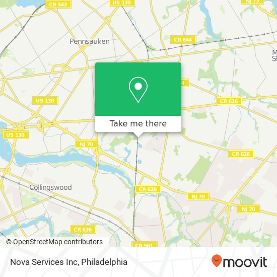 Nova Services Inc map