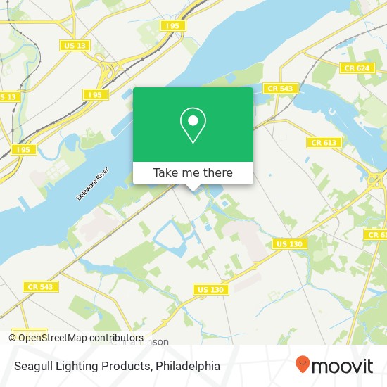 Seagull Lighting Products map